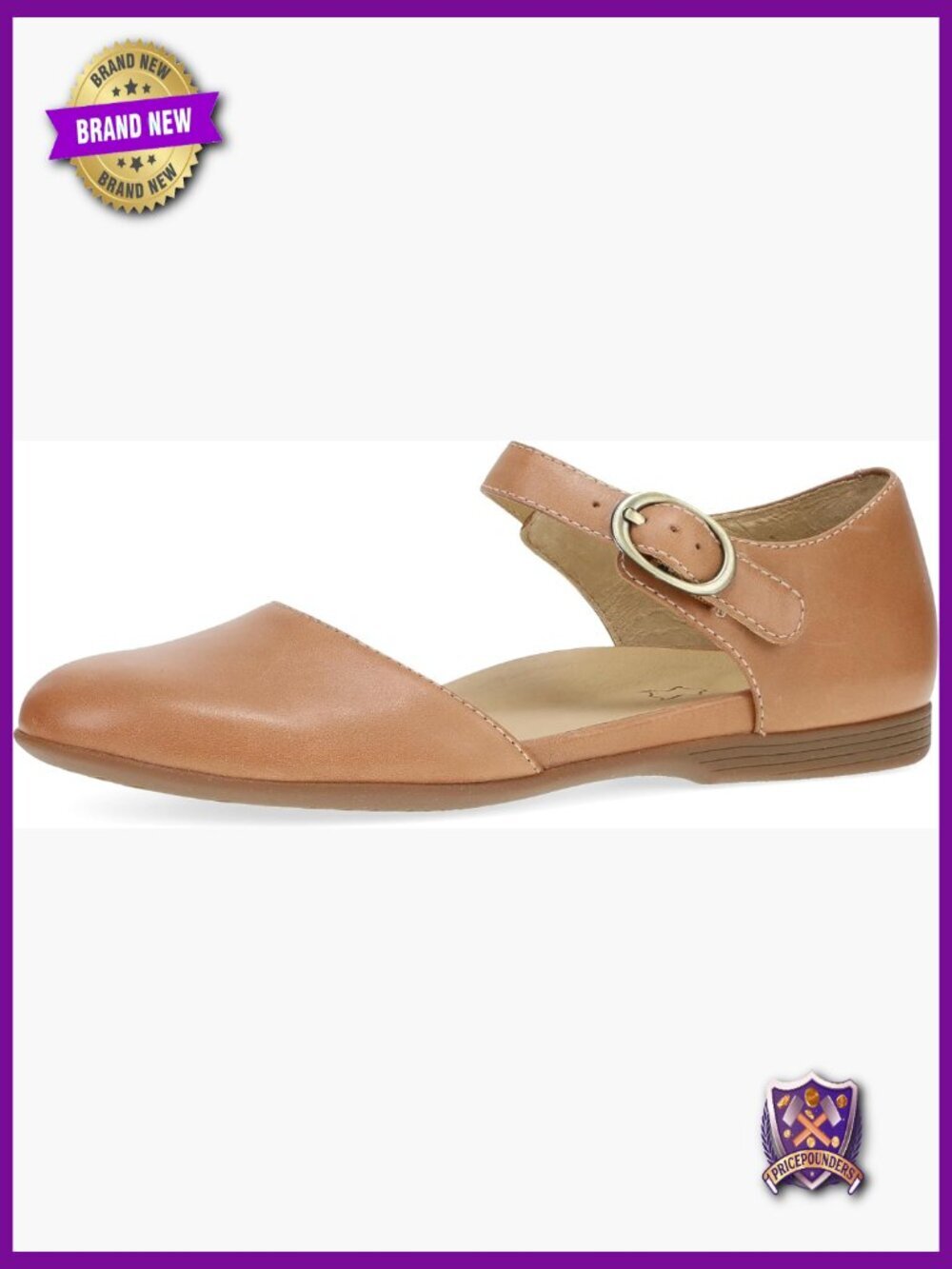 Dansko Liv D'Orsay Mary Jane Flats - Arch Support, Memory Foam, Adjustable